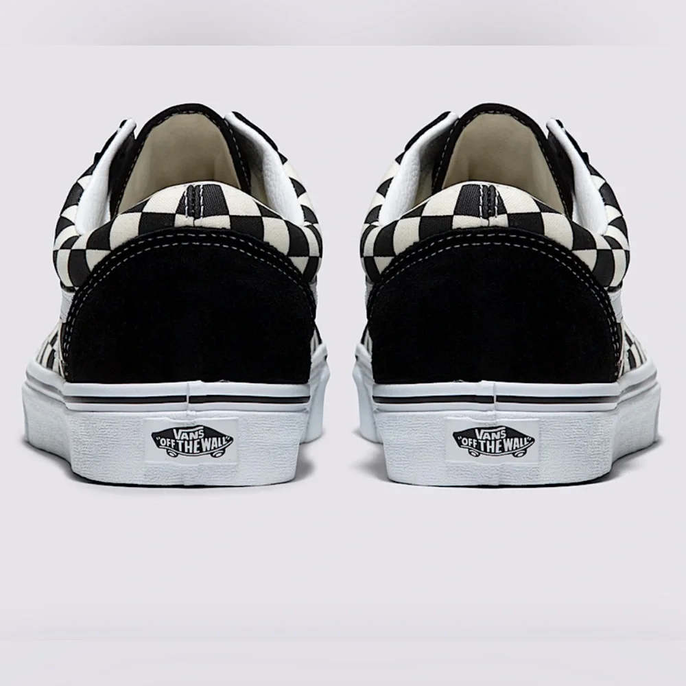 Vans OLD SKOOL Checkerboard Classic Black/White Size 11 [VN0A38G1P0S] New
